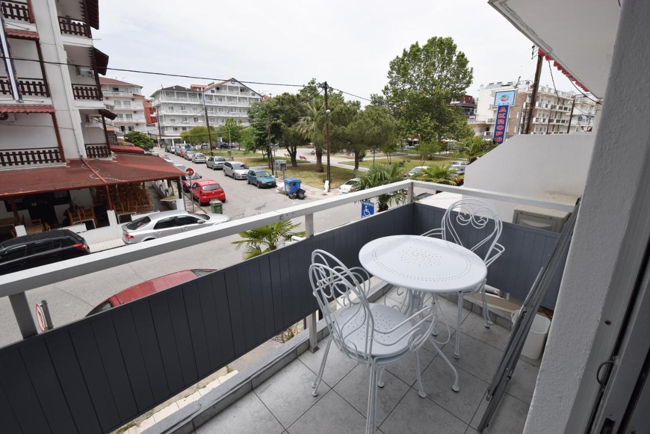 Apartament Perun Paralía Zewnętrze zdjęcie